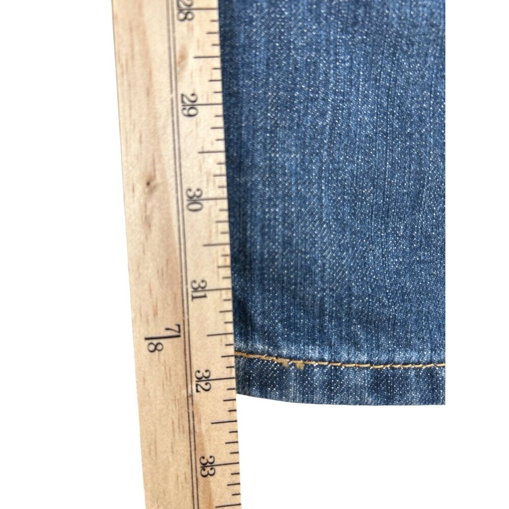 Levis 505 Original Fit Men's Jeans 40x32 Blue Denim Straight Leg 100% Cotton EUC - Picture 2 of 9